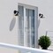 Vaxcel Dunbar 1 Light Matte Black and Gold Contemporary Outdoor Wall Sconce Metal Shade T0681 - alternate 9
